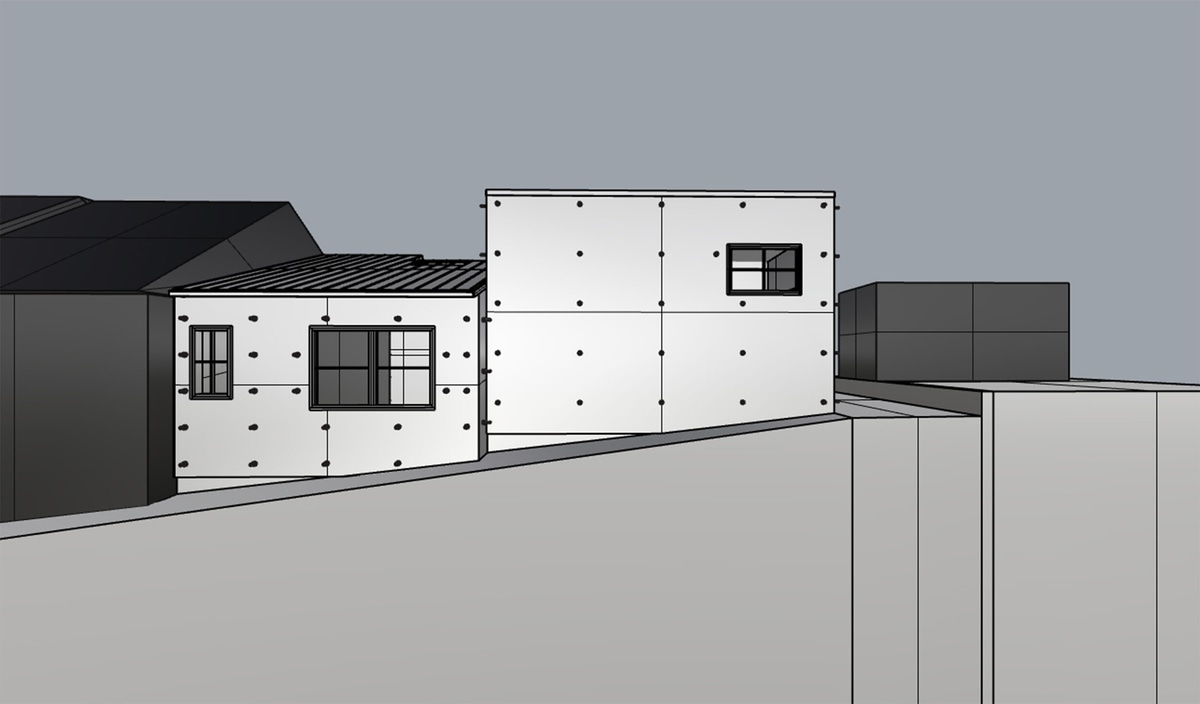 Economy House 2 residential planning project by Office of Alexei Haddad, Melbourne, 2024